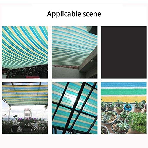 Schattennetz Schattiernetz mit Stabilisator für UV Schutz, Sonnensegel Schattentuch Rechteck Für Veranda/Patio/Pergola… – Bild 7