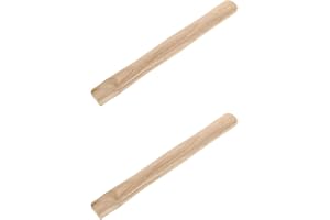 SEWACC Wood Hammer Handle Replacement 10-Inch Solid Wood Durable Carpenter Hammer Handle Easy Installation for Various Hammer