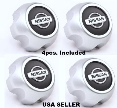 New 2000-2004 Nissan Xterra Frontier Wheel Center Hub Cap 40315-7Z100 SET of 4