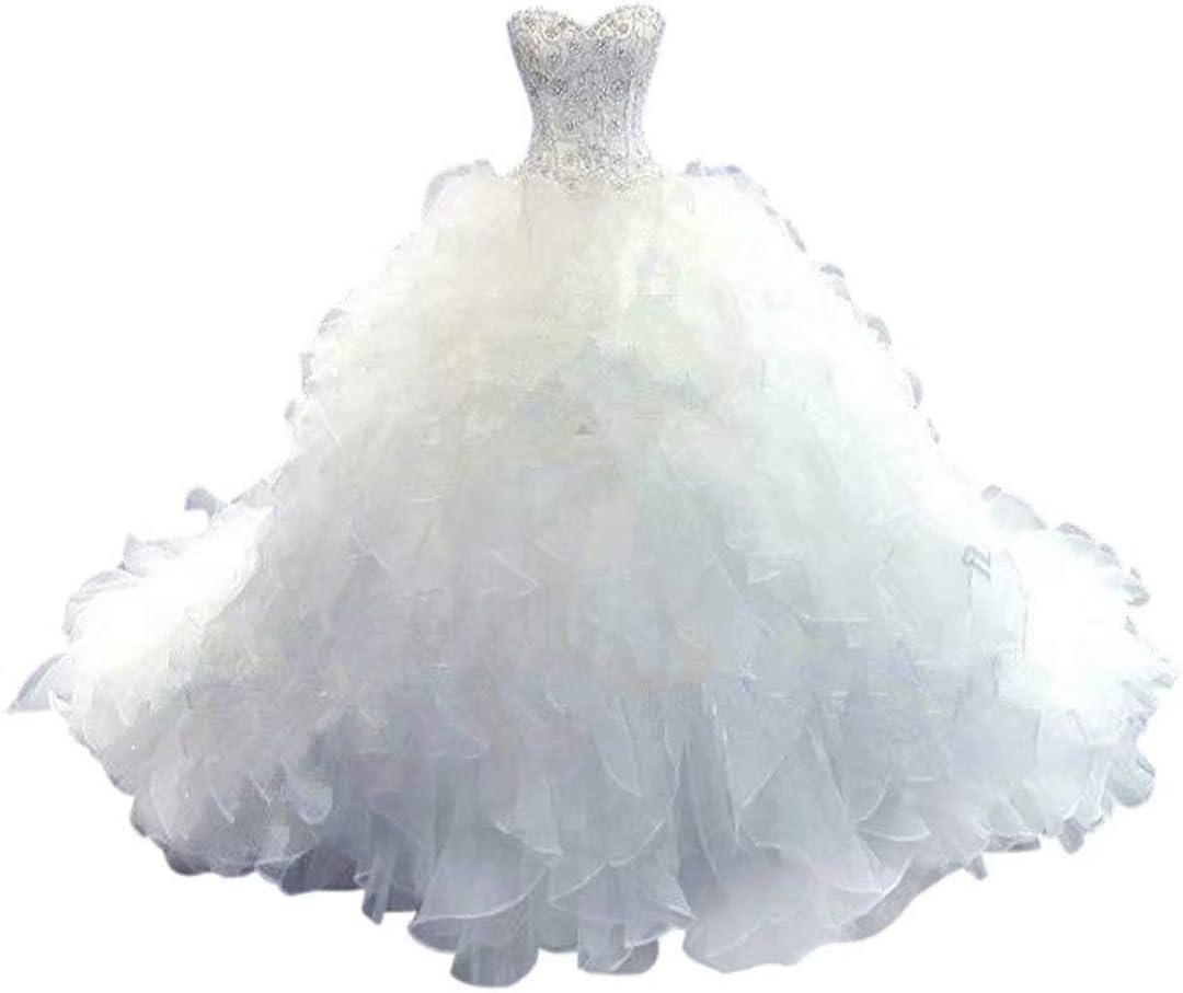 organza bridal gowns