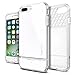 Spigen Flip Armor iPhone 8 Plus/iPhone 7 Plus Case with Durable Protection and Hidden Card Storage for Apple iPhone 7 Plus (2017) / iPhone 7 Plus (2016) - Jet White