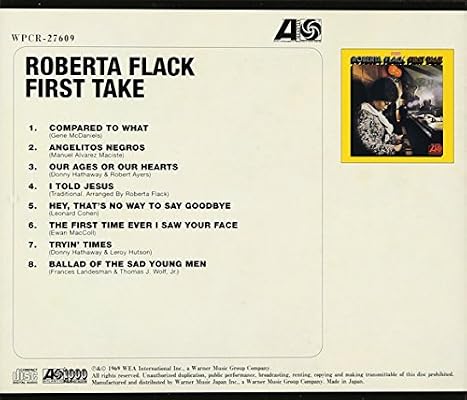 First Take Remastered Roberta Flack Amazon De Musik Kanaler der spiller compared to what. first take remastered