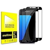 Galaxy S7 Screen Protector [2-Pack], Full Screen Coverage 3D PET HD Screen Protector Film for Samsung Galaxy S7 -Black