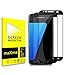 Galaxy S7 Screen Protector [2-Pack], Full Screen Coverage 3D PET HD Screen Protector Film for Samsung Galaxy S7 -Black