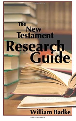 The New Testament Research Guide An Indispensable Tool For - 