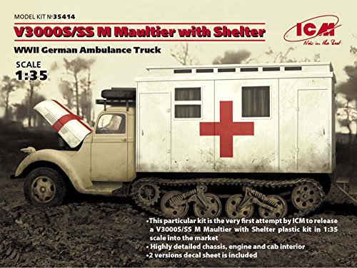 ICM Models V3000S/SS M Maultier Ambulance Truck Vehicle