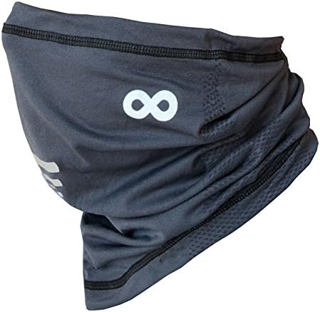 Neck Warmer Outdoor Sports Windproof Dust-Free, Walking, Cycling, Skiing, Motorcycle Gaiter Mask for Men & Women (Grey Oxford)