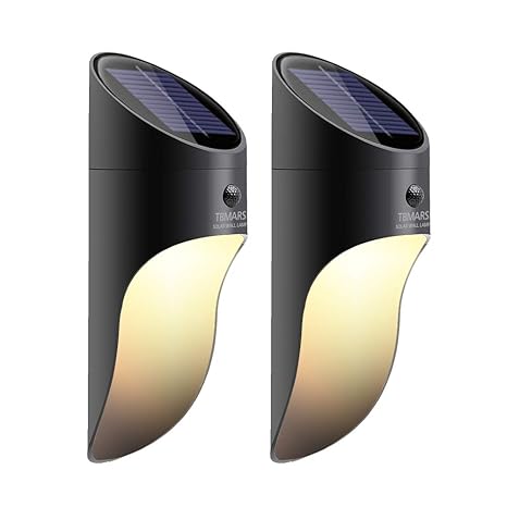 Tbmars Solar Lights Outdoor Solar Led Outdoor Wall Lights Motion