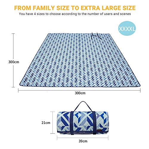 KingCamp Waterproof Picnic Blanket Extra Large Beach Blanket Waterproof