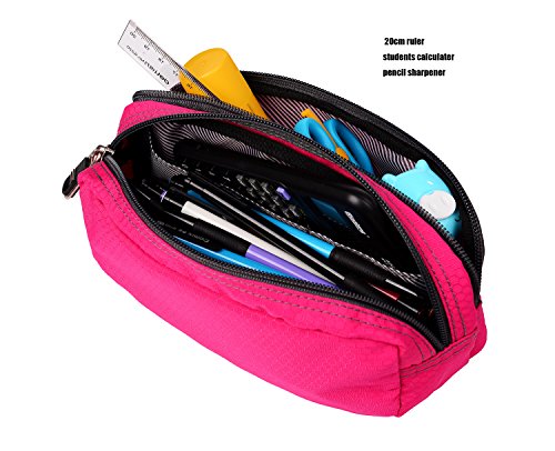 image for Style-Carry Large Pencil Case Office Supplies - Durable Student Office