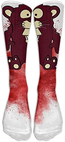 Anhjkasbaby Beaver Watercolor Casual Unisex Sock Knee Long High Socks Sport Athletic Crew Socks