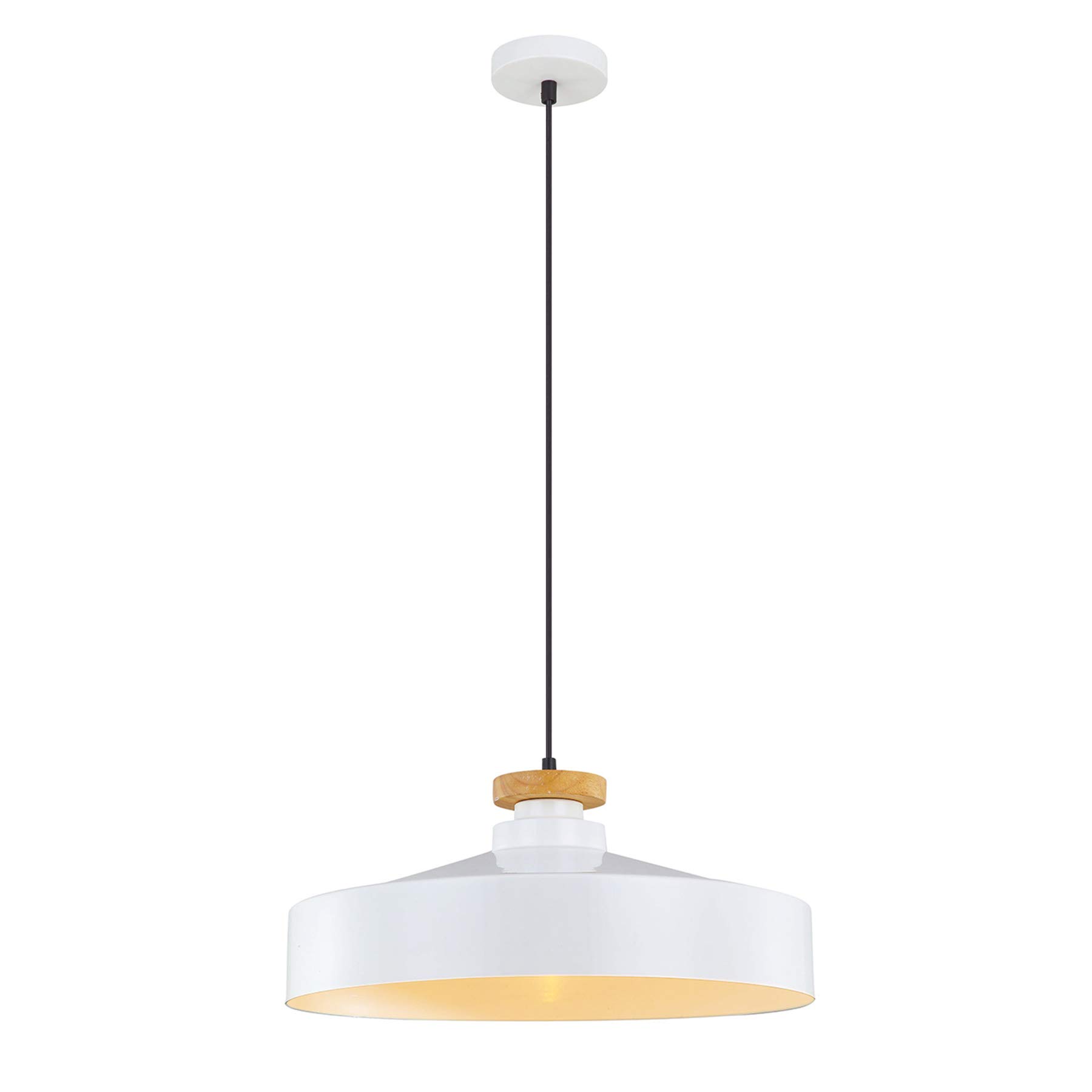 Lussiol 250487 Indoor Ceiling Light, Metal, White