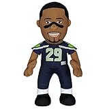 NFL Seattle Seahawks Earl Thomas Player Plush Doll, 6.5-Inch x 3.5-Inch x 10-Inch, Blue