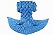 Hughapy Knitted Mermaid Tail Blanket for Adults and Teens, Kids Crochet Snuggle Mermaid, All Seasons Scales Pattern Sleeping Bag Blanket (Adult,Light Blue)