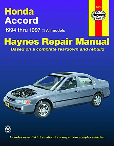 Honda Accord (94 - 97) (Hayne's Automotive Repair Manual)