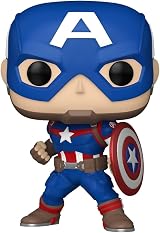 Funko Marvel Captain America New Classic Collectible Vinyl Figure view 2