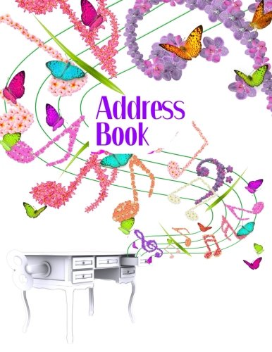 BOOK Address Book: Big Print Extra Large Address Logbook, At A Glance Phone Numbers, With Email and Birth<br />[P.P.T]
