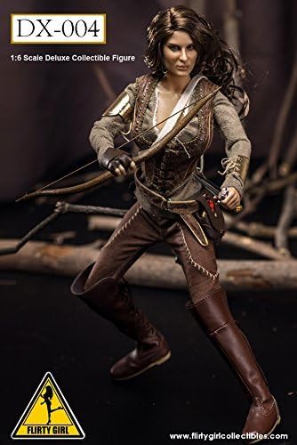 Flirty Girl 1/6 The Hunger Games Primrose Everdeen Action Figure 12" Jennifer Lawrence Bow Girl Figure Female Warrior Figure