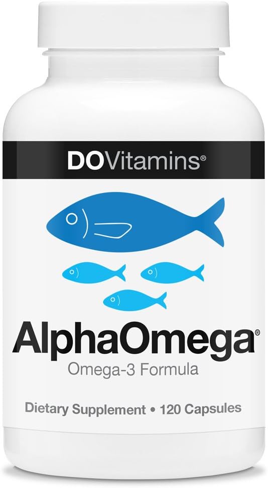 AlphaOmega - Omega-3 Fish Oil - 120 Capsules - Non-GMO Project Verified, 100% Made in USA from Wild Caught Fish in Alaska