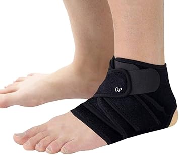 Amazon Co Jp Dreampassing 足首サポーター 左右兼用 足サポート ネオプレン 通気性良好 抑制 固定 保護 アンクルサポーター 怪我 捻挫 対策 フリーサイズ スポーツ用 フリーサイズ Ha237 スポーツ アウトドア