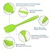 Silicone Spatula Set - 4-piece, Heat-Resistant Baking Spoon & Spatulas, Non-stick Rubber Dishwasher Safe Seamless Spatulas with Stainless Steel Core