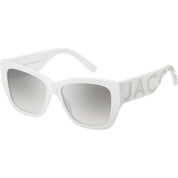 NEW MARC JACOBS SUNGLASSES WHITE BLACK WOMEN EYEWEAR MARC JACOBS MARC 722/S 0CCP Marc Jacobs Women main image 4