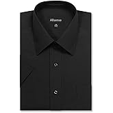 Allsense Men’s Regular-Fit Short-Sleeve Dress Shirt