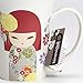 Enesco kimmidoll “Sumiyo Empathy” Stoneware Mug, 4.5”
