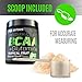 Perfotek BCAA + Glutamine Amino Acids Powder - Tropical Fruit Natural Protein Mix Drink for Muscles - 30 Servings