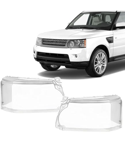Pair Headlight Lens Cover Replacement For 2006-2009 Land Rover Range Rover Sport Pair Headlight Lens Cover Replacement For 2006-2009 Land Rover Range Rover Sport