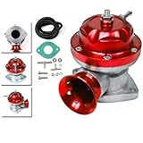 Universal Red Type-RS Adjustable Billet 30PSI Turbo Aluminum BOV Blow Off Valve