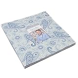 Regency Blues Layer Cake, 42-10 inch Precut Fabric Quilt Squares by Christopher Wilson Tate