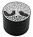 Tree of Life Laser Etched Design 4pcs Large Size Herb Grinder With FREE Scraper Item # ETCH-G012317-247