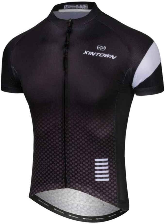 Xintow Mens Cycling Jersey Quick-Dry Short Sleeve Bicycle Cycle Shirts Road Bike Clothing Suit X311