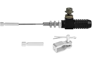 KEENSO- M10x1.25mm Universal Aluminum Alloy Hydraulic Clutch Master Cylinder Rod Brake Pump Motorcycles, ATV, & Dirt Bike(Bla