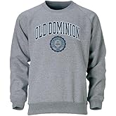 Barnesmith Old Dominion University ODU Monarchs Crewneck Sweatshirt, Heritage, Charcoal Grey, Small