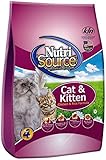 Nutri Source Cat & Kitten - Chicken & Rice - 16 lbs
