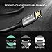 UGREEN Micro USB Cable, Splitter Dual Micro USB Charging Cable Data Sync and Power, Compatible with Two Android Phones Tablets PS4 Game Controller Samsung Galaxy Note LG Nexus, 3ft