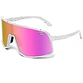 VEWOE Polarized Cycling Glasses Sports Sunglasses for Men Women UV400 Protection MTB Fishing Running Baseball Glasses