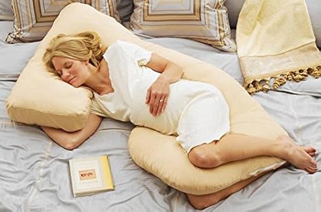 Buy Today S Mom Cozy Cuddler Pregnancy Pillow Almond Online At