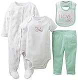 Carter's Baby Girls' 4 Piece Layette Set (Baby) - Mint