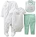 Carter's Baby Girls' 4 Piece Layette Set (Baby) - Mint