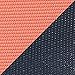 Gaiam Yoga Mat Classic Solid Color Reversible Non Slip Exercise & Fitness Mat for All Types of Yoga, Pilates & Floor Workouts, Guava Navy, 4mm