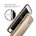 Obliq Slim Meta Dual Layer Protection Case with Shock Absorbing TPU Inner Layer for Samsung Galaxy S7 - Champagne Gold