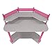 Calico Designs 55122 Study Corner Desk, Pink