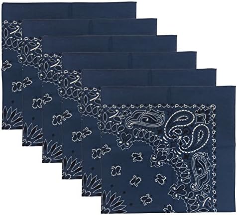 USA Made Military Army Trainmen Paisley 22 (Navy (6 Pieces))