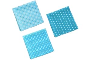 HexaFun 100% Pure Organic Cotton Unisex Handkerchief, Multi-color & Printed, Soft & Stylish, Hankies for Men & Women