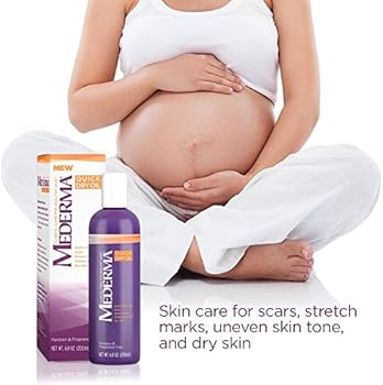 mederma quick dry oil on face