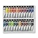 Grace Art Gouache Paint Set - 24 Vivid Colors, 10 ML Tubes - Ideal for Beginners, Students Or Artist - Excellent Coverage On Paper, Canvas, Wood, Fabric and More