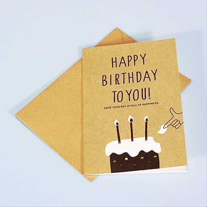 Amazon ホットスタンプヴィンテージクラフト紙誕生日カード大人の子供の誕生日グリーティンググリーティングカード招待ありがとうカードユニバーサル カード セット B 招待状 文房具 オフィス用品 Amazon ホットスタンプヴィンテージクラフト紙誕生日カード大人の子供の誕生日グリーティンググリーティングカード招待ありがとうカードユニバーサル カード セット B 招待状 文房具 オフィス用品